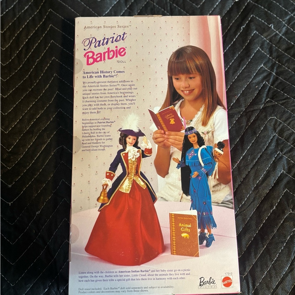 Mattel Barbie Patriot American Stories Series Collector Edition 1996 Vintage - Picture 3 of 5